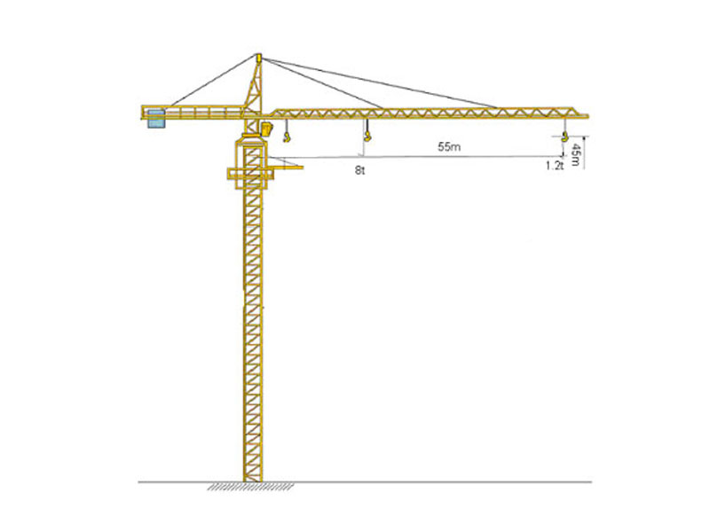 QTZ80 TOWER CRANE 